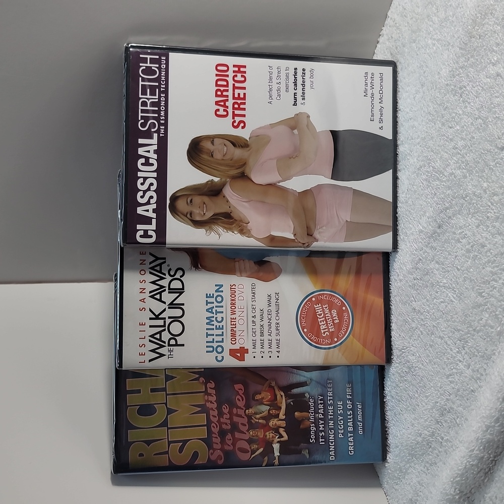 Workout DVDs NWOT